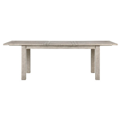 Tilly Rustic White Reclaimed Pine Rectangular Extendable Dining Table - 71-94"