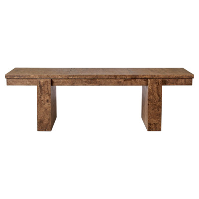 Brote Modern Classic Brown Wood Shuffleboard Table