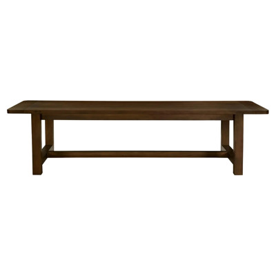 Wrenfield Updated Traditional Warm Brown Acacia Rectangular Dining Table - 120"