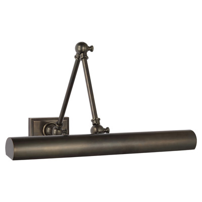 Visual Comfort Signature Collection SL2710BZ Chapman & Myers Cabinet Maker 13.25 inch 8 watt Bronze Double Library Light Wall Light
