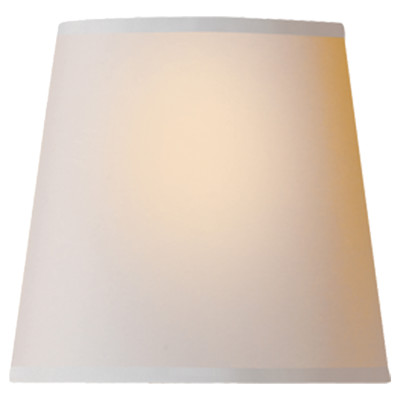Visual Comfort Modern Classic Natural Paper Candle Clip Shade - 3"x4"x4"