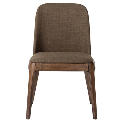 Jose Modern Olive Green Performance Solid Wood Dining Side Chair