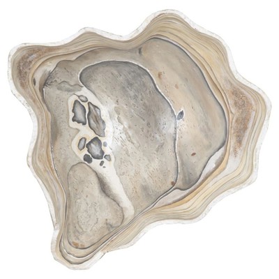 Sonia Coastal Beach Beige Wall Sculpture - Large