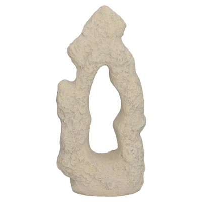 Kingsley Mid Century Roman Stone Single Hole Sculpture
