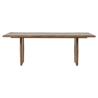 Genesis Rustic Lodge Brown Oak Rectangular Dining Table - 85.50"W