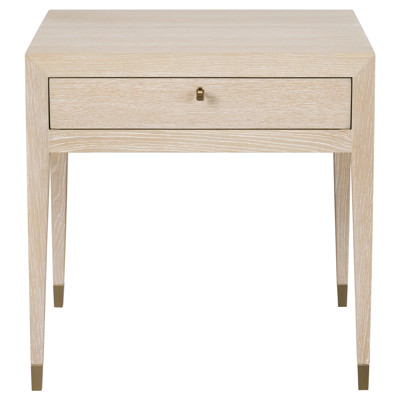 Century Lexie Modern Classic Natural Oak Side Table