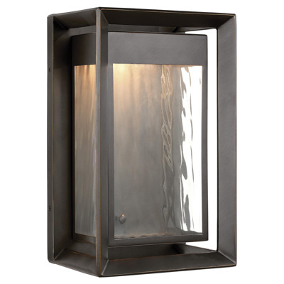 Visual Comfort Studio Urbandale Antique Bronze Outdoor Lantern Sconce - Medium