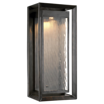 Visual Comfort Studio Urbandale Antique Bronze Outdoor Lantern Sconce - Extra Large