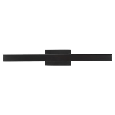 Visual Comfort Modern Collection 700DES18Z-LED930 Sean Lavin Dessau 18 watt Dark Bronze Picture Light Wall Light, Integrated LED