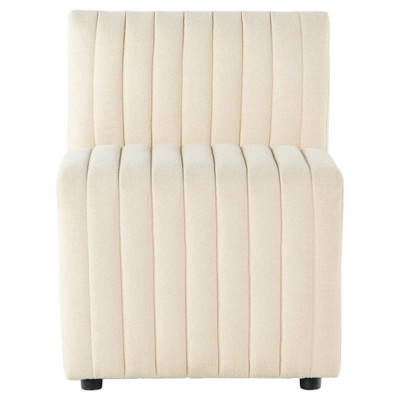 Leo Modern Classic Beige Performance Dining Bench - 25"
