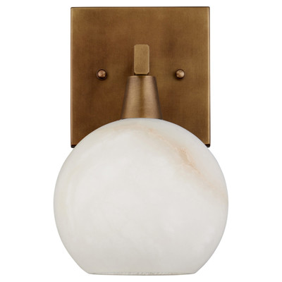 Currey & Company 5800-0041 Bombelles 1 Light 6 inch Antique Brass Bath Wall Sconce Wall Light