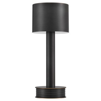 Henri Updated Traditional Oil Rubbed Bronze Cordless Table Lamp