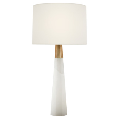 Visual Comfort Signature Collection ARN3026ALB-L-CL AERIN Olsen 32.5 inch 5 watt Alabaster Cordless Table Lamp Portable Light