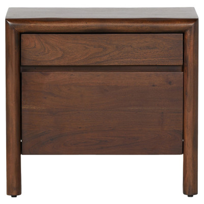 Four Hands Nigel Nightstand in Rustic Brown Acacia
