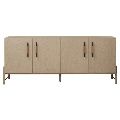 Filmore Rosedale Yucca Oak Veneer Oak Wood Sideboard