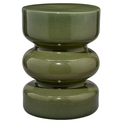 tobacco leaf garden stool Mini Porcelain 6"  Asian Style Furnishing Garden stools boast the classic form and design motifs that honor their origins in Chinas Ming dynasty Beck Modern Blue and White