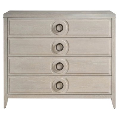 Eliza Modern Classic White Oak Wood Dresser