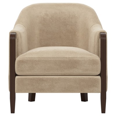 Rosario Champagne Performance Velvet Chair