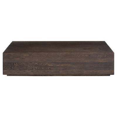 Alwyn Modern Classic Brown Oak Rectangular Coffee Table