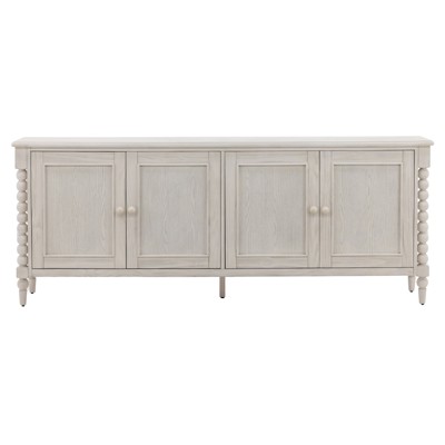 Worlds Away Effie Green Grasscloth Buffet
