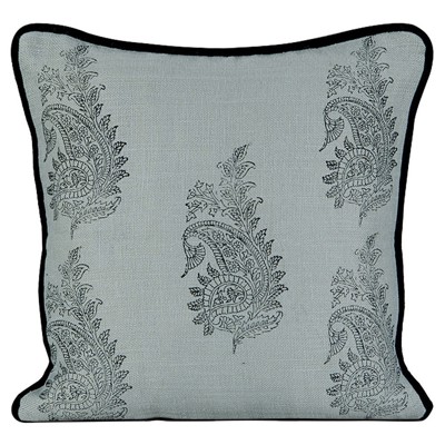Delyse Updated Traditional Blue Throw Pillow - 20x20
