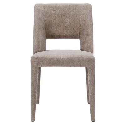Adrienne Modern Classic Light Brown Performance Dining Chair - Set of 2