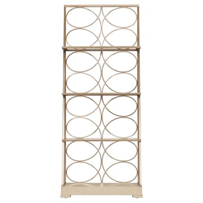 Mia Modern Classic Brown Oak Etagere