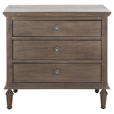 Lara Updated Traditional Light Brown Mahogany Nightstand