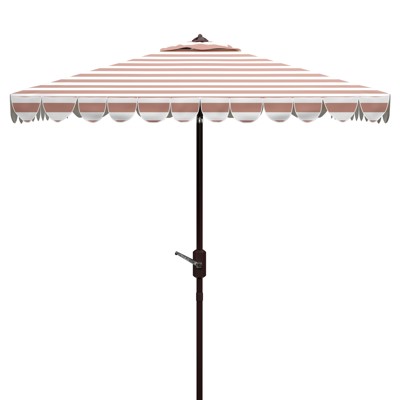 chocolate brown striped patio umbrella Blissun 9' Outdoor Umbrella, Patio Umbrella, Outdoor Table Umbrella, Market with 8 Sturdy Ribs, Push Button Tilt and Crank (Black & White Stripe) : Patio, Lawn & Garden Patio umbrella made with 100% solution Best Choice Products 10ft Outdoor