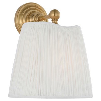 Visual Comfort Signature Collection AL2063HAB-SP Amber Lewis Matos LED 10 inch Hand-Rubbed Antique Brass Sconce Wall Light