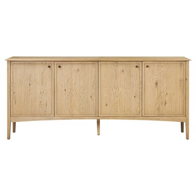 Adelaide Modern Classic Brown Aged Oak Media Console - 87"