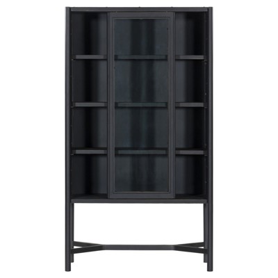 Saxon Modern Classic Black Iron Display Case