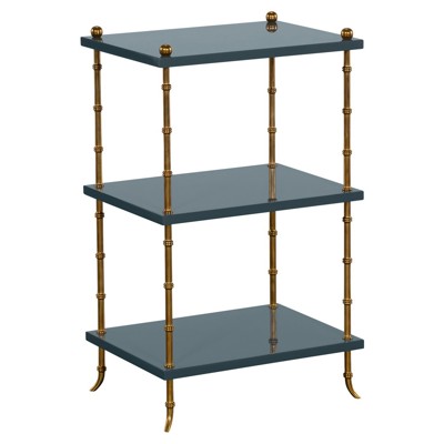 Haziq Global Bazaar Antique Brass Side Table