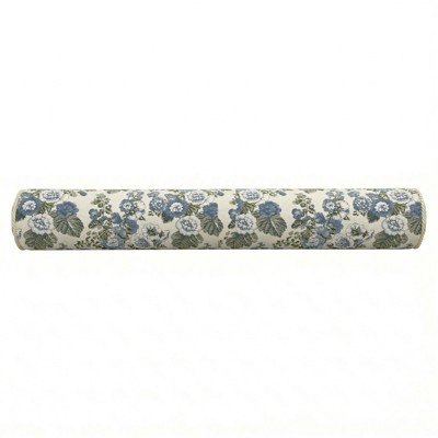 Ambrose Vintage Blue Bolster Pillow - 7x48