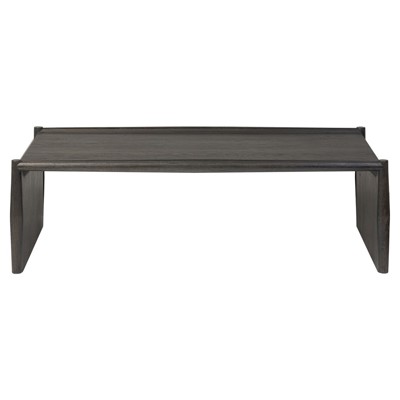 Genesis Rustic Lodge Black Oak Rectangular Coffee Table