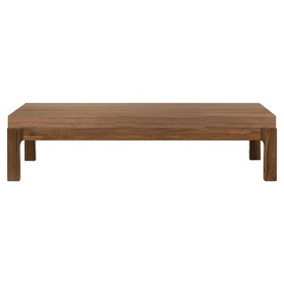 Wallis Arturo Rectangular Wood Natural Walnut Coffee Table
