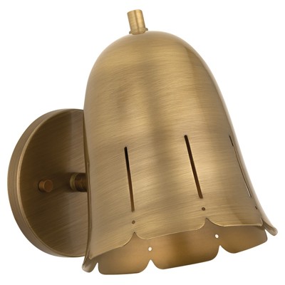 Mitzi H1054101-PBR Basil 1 Light 6 inch Patina Brass Wall Sconce Wall Light
