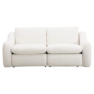 Crawford Modern Classic Cream Crypton 2 Piece Reclining Sectional - 83"