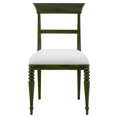 Lawrence Updated Traditional Olive Grove Oak Dining Chair