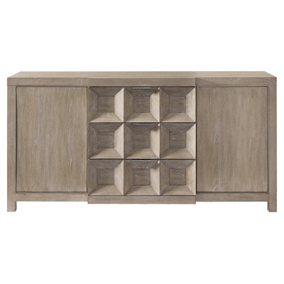 Isolde Modern Classic Beige Wood Buffet