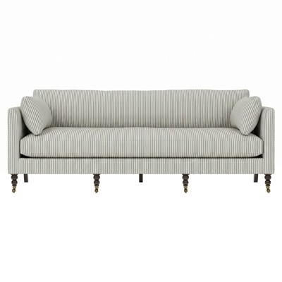 Madeline Green Tea Cotton Sofa - 90"