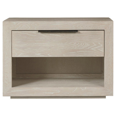 Leighton Modern Classic Grey Nightstand