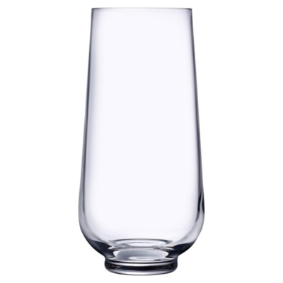 Hepburn Modern Classic Clear Crystal Long Drink Glass - Set of 4