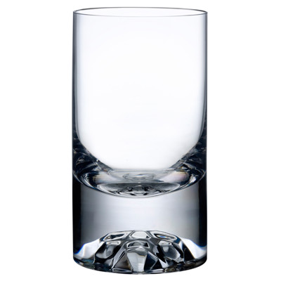 Shade Modern Classic Clear Crystal Low Ball Glass - Set of 4
