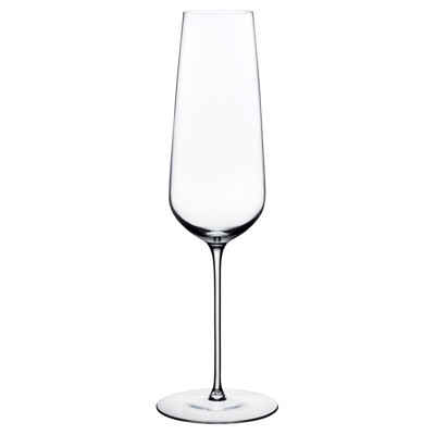 Stem Zero Modern Classic Clear Crystal Flute Champagne Glass