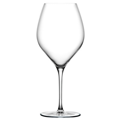 Vinifera Modern Clear Crystal Large White Wine Glass - Set of 2