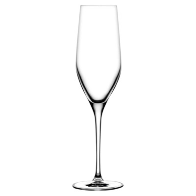 Vinifera Modern Classic Clear Crystal Champagne Glass - Set of 2