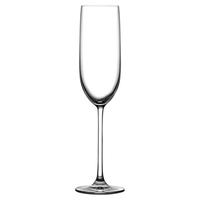 Vintage Modern Classic Clear Crystal Champagne Glass - Set of 2