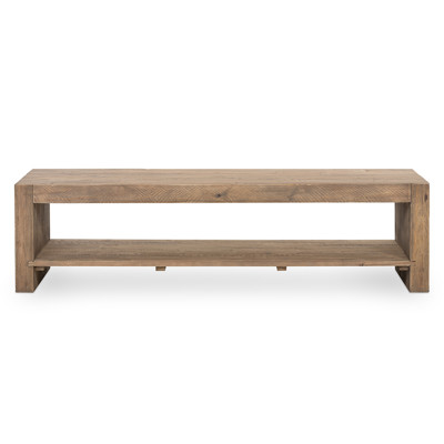 Wynn Modern Rustic Lodge Chunky Reclaimed Wood Rectangular Coffee Table