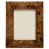Pigeon And Poodle Narvik Rustic Dark Brown Burl Maple Veneer Picture Frame - 5x7